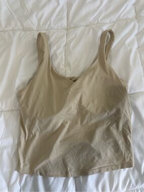 Offline by aerie Beige Tank Top